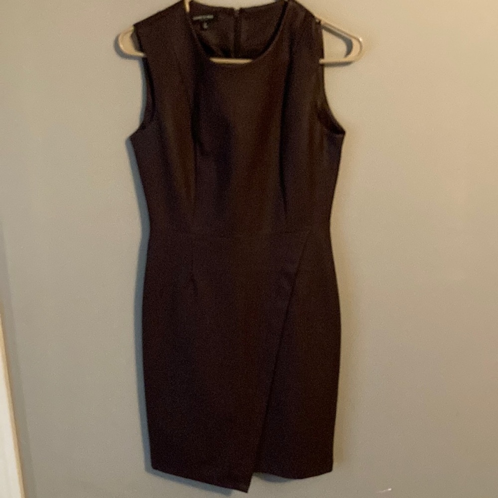 Kenneth Cole faux leather dress